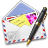 AirMail Stamp Photo Pen Icon